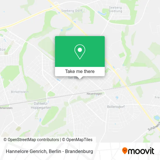 Hannelore Genrich map
