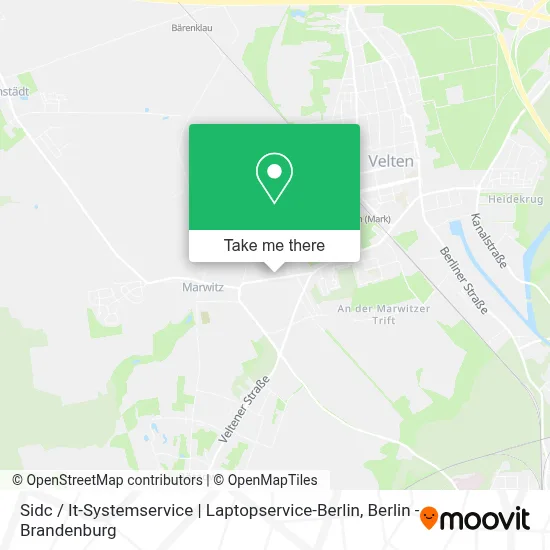Sidc / It-Systemservice | Laptopservice-Berlin map