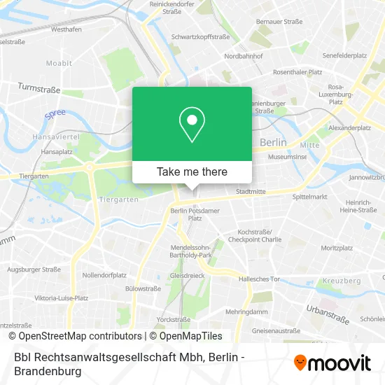 Bbl Rechtsanwaltsgesellschaft Mbh map