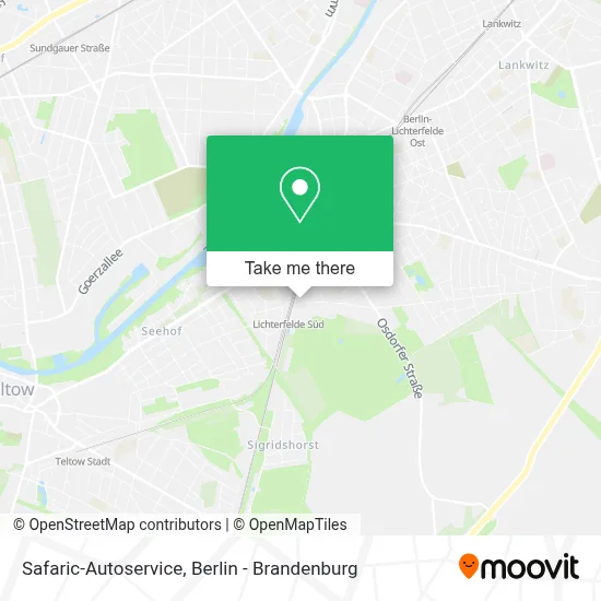 Safaric-Autoservice map