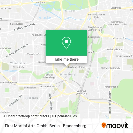 First Martial Arts Gmbh map
