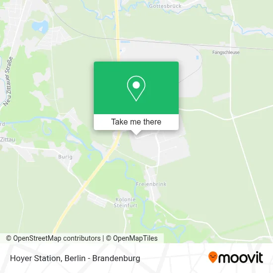Hoyer Station map
