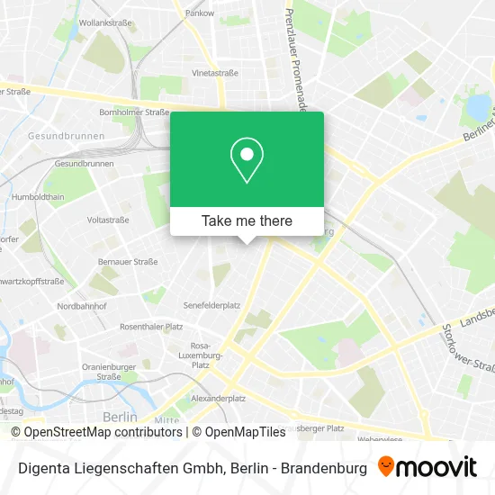 Digenta Liegenschaften Gmbh map