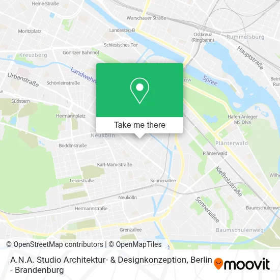 A.N.A. Studio Architektur- & Designkonzeption map