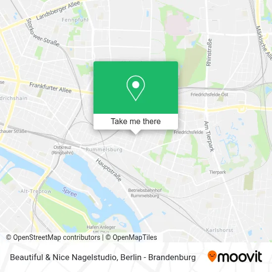Beautiful & Nice Nagelstudio map