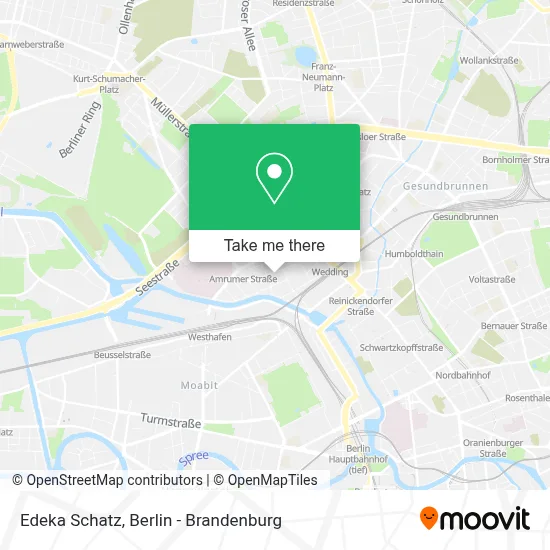 Edeka Schatz map