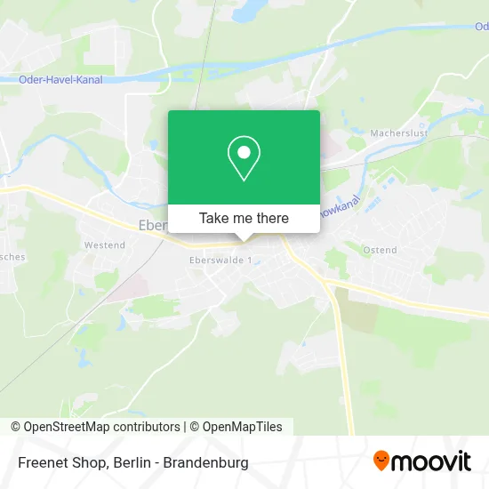 Freenet Shop map