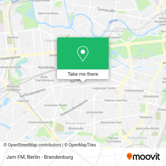 Jam Fm map