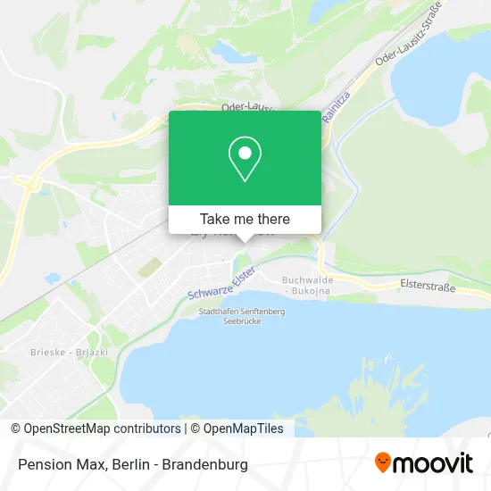 Pension Max map