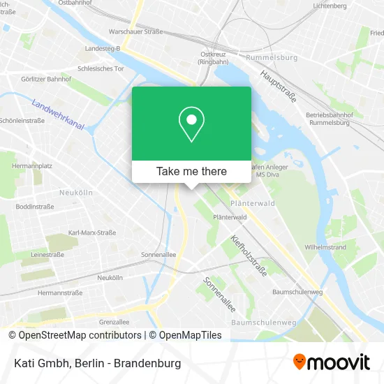 Kati Gmbh map