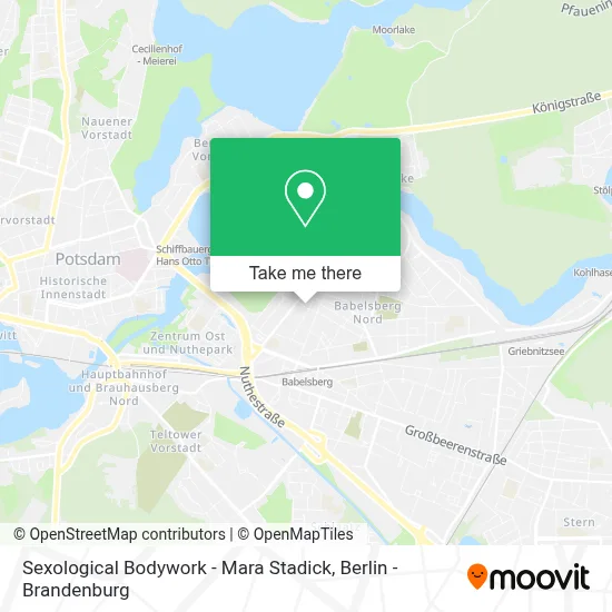 Sexological Bodywork - Mara Stadick map