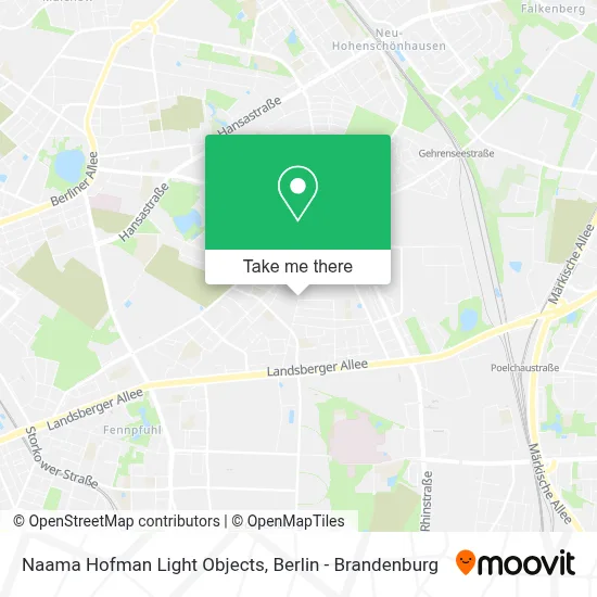 Naama Hofman Light Objects map