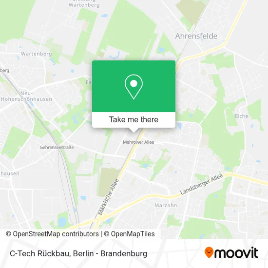 C-Tech Rückbau map