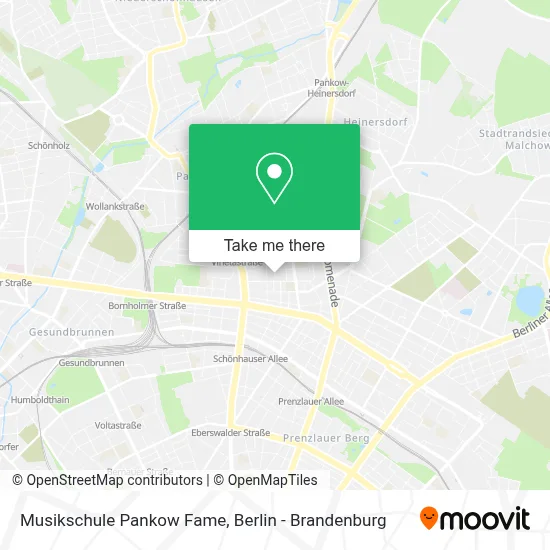 Musikschule Pankow Fame map