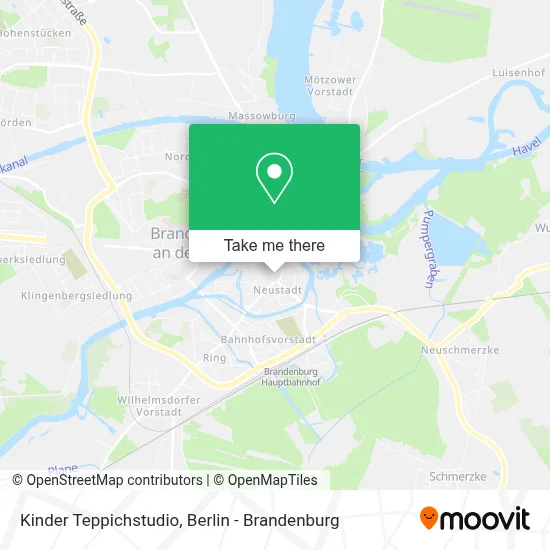 Kinder Teppichstudio map
