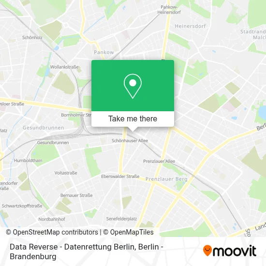 Data Reverse - Datenrettung Berlin map