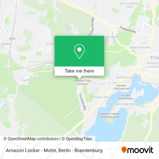 Amazon Locker - Mohn map