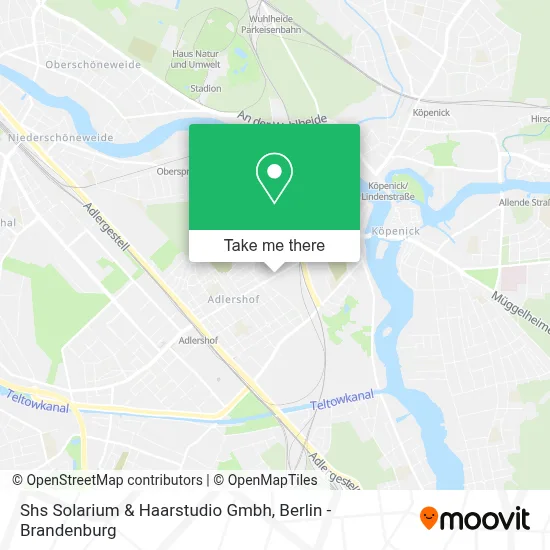 Shs Solarium & Haarstudio Gmbh map