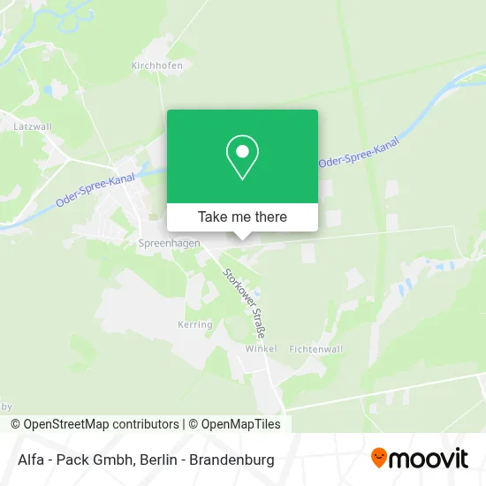 Alfa - Pack Gmbh map