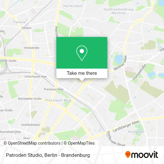 Patroden Studio map