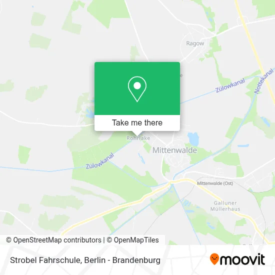 Strobel Fahrschule map