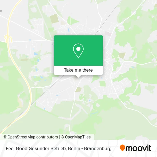 Feel Good Gesunder Betrieb map