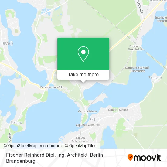 Fischer Reinhard Dipl.-Ing. Architekt map