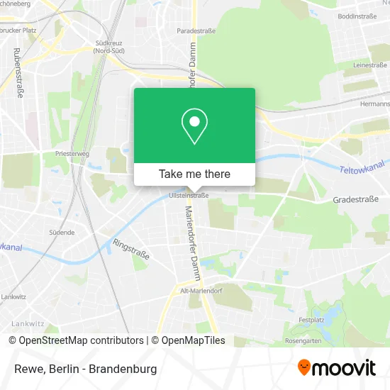 Rewe map