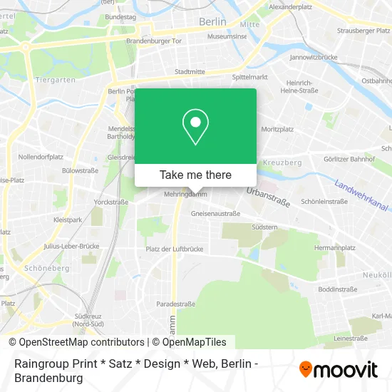 Raingroup Print * Satz * Design * Web map
