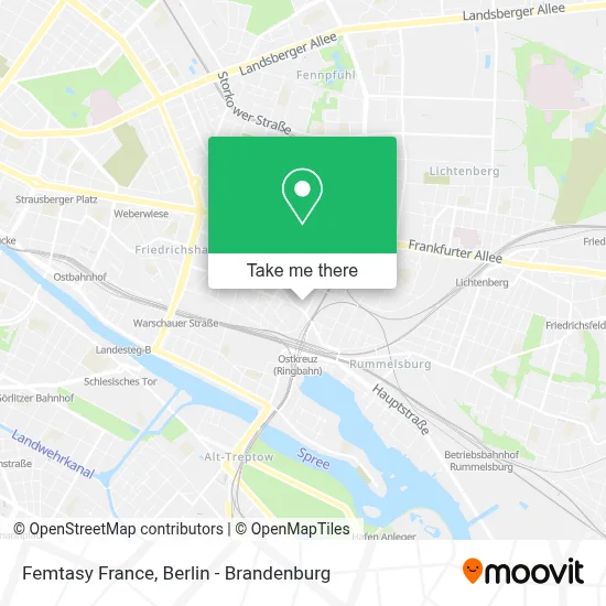 Femtasy France map