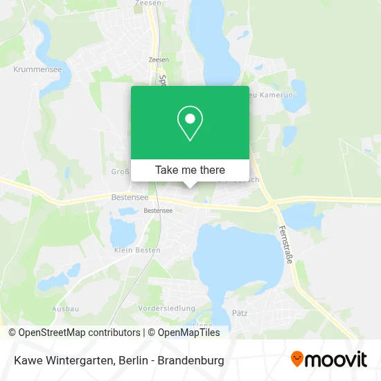 Kawe Wintergarten map