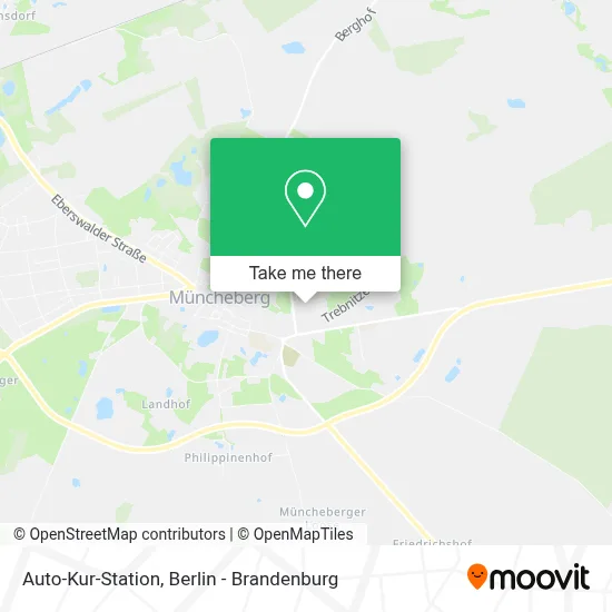 Auto-Kur-Station map