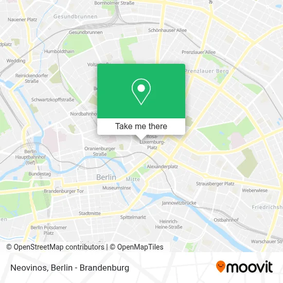Neovinos map