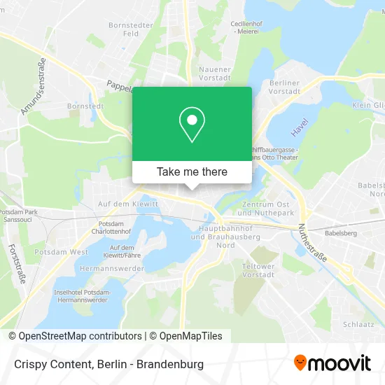 Crispy Content map