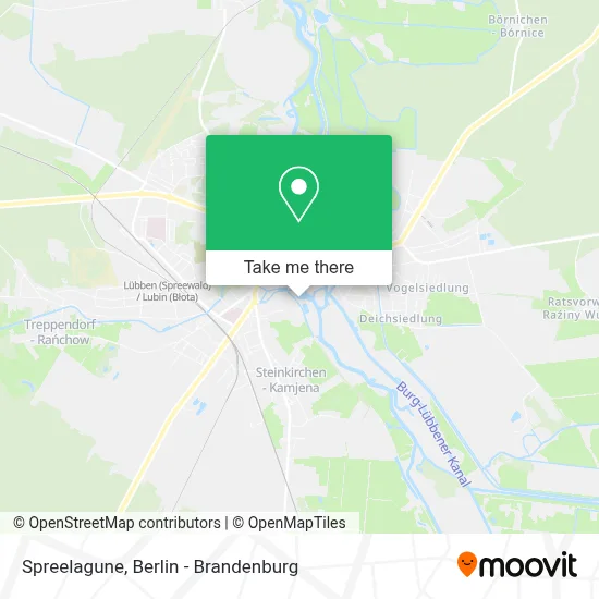 Spreelagune map