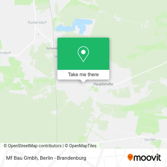 Mf Bau Gmbh map