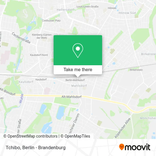 Tchibo map
