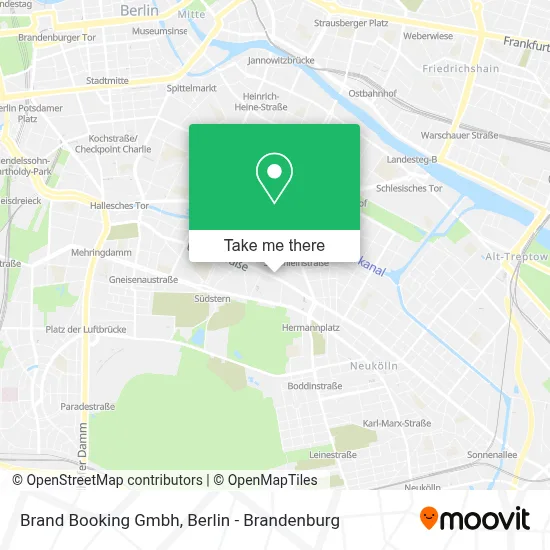 Brand Booking Gmbh map