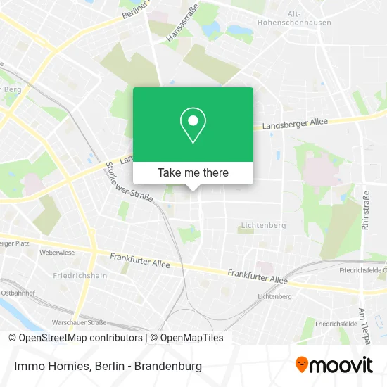 Immo Homies map