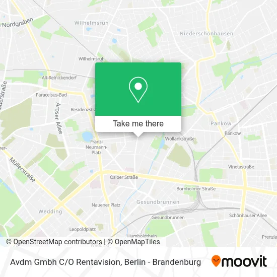 Avdm Gmbh C/O Rentavision map