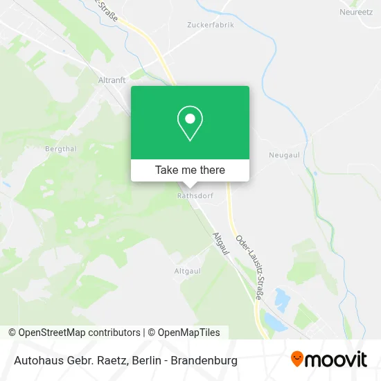 Autohaus Gebr. Raetz map