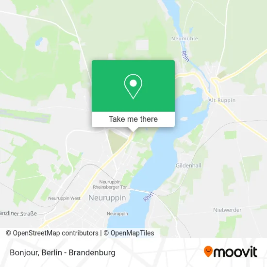 Bonjour map