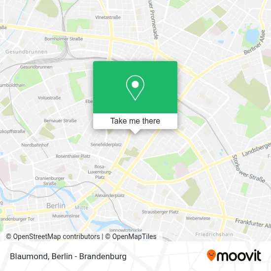 Blaumond map