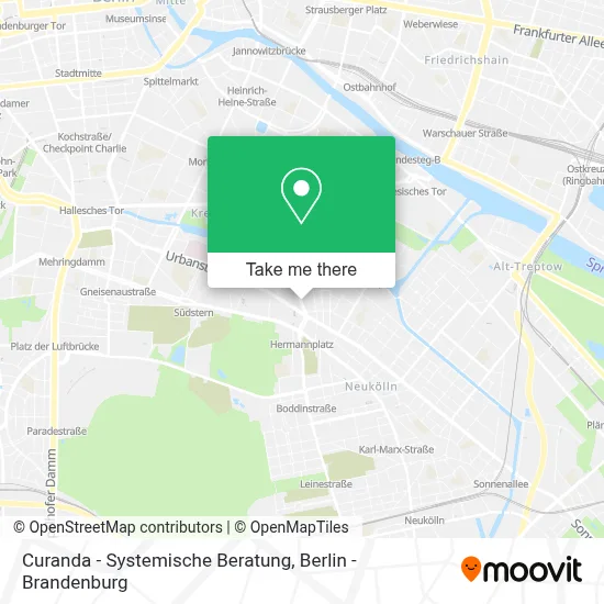 Curanda - Systemische Beratung map