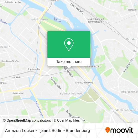 Amazon Locker - Tjaard map