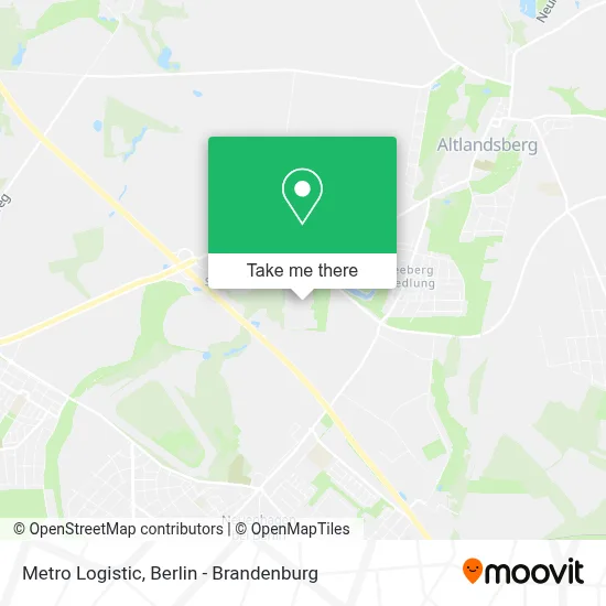 Metro Logistic map