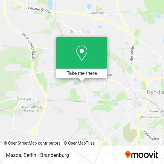 Mazda map