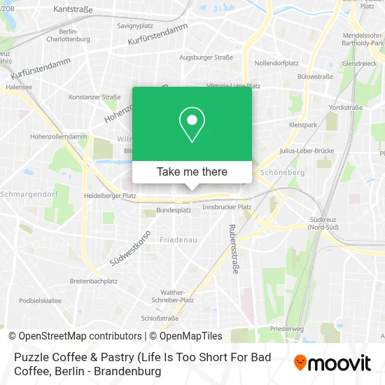 Puzzle Coffee & Pastry map