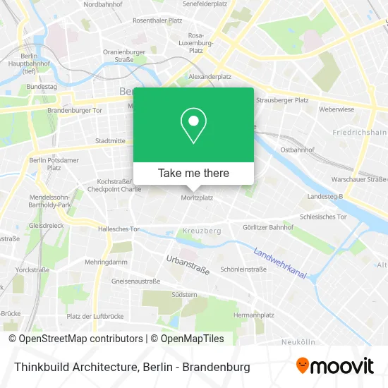Thinkbuild Architecture map