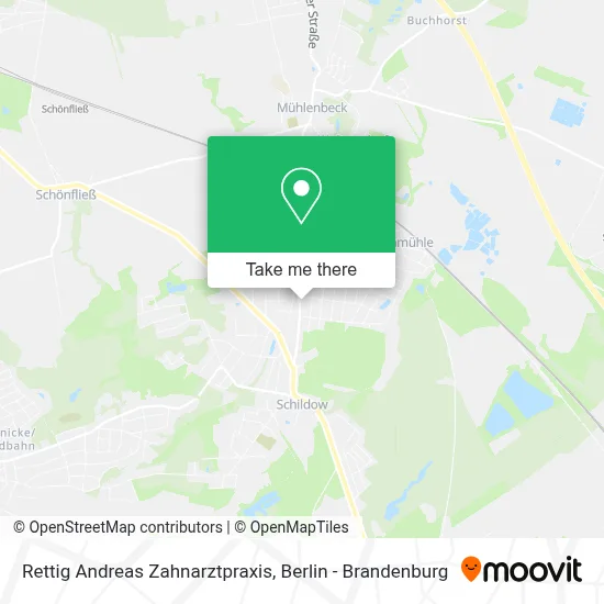 Rettig Andreas Zahnarztpraxis map